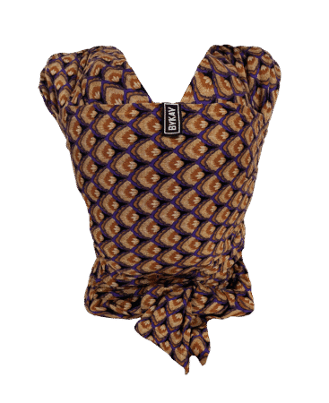 ByKay Stretchy Deluxe Arti Feathers draagdoek met print