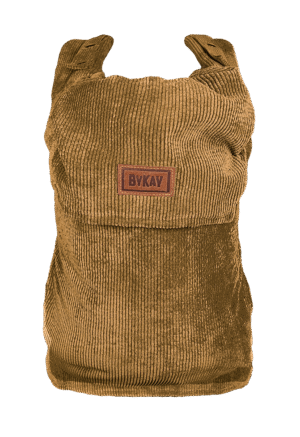 ByKay draagzak Click Classic Rib Mustard Brown