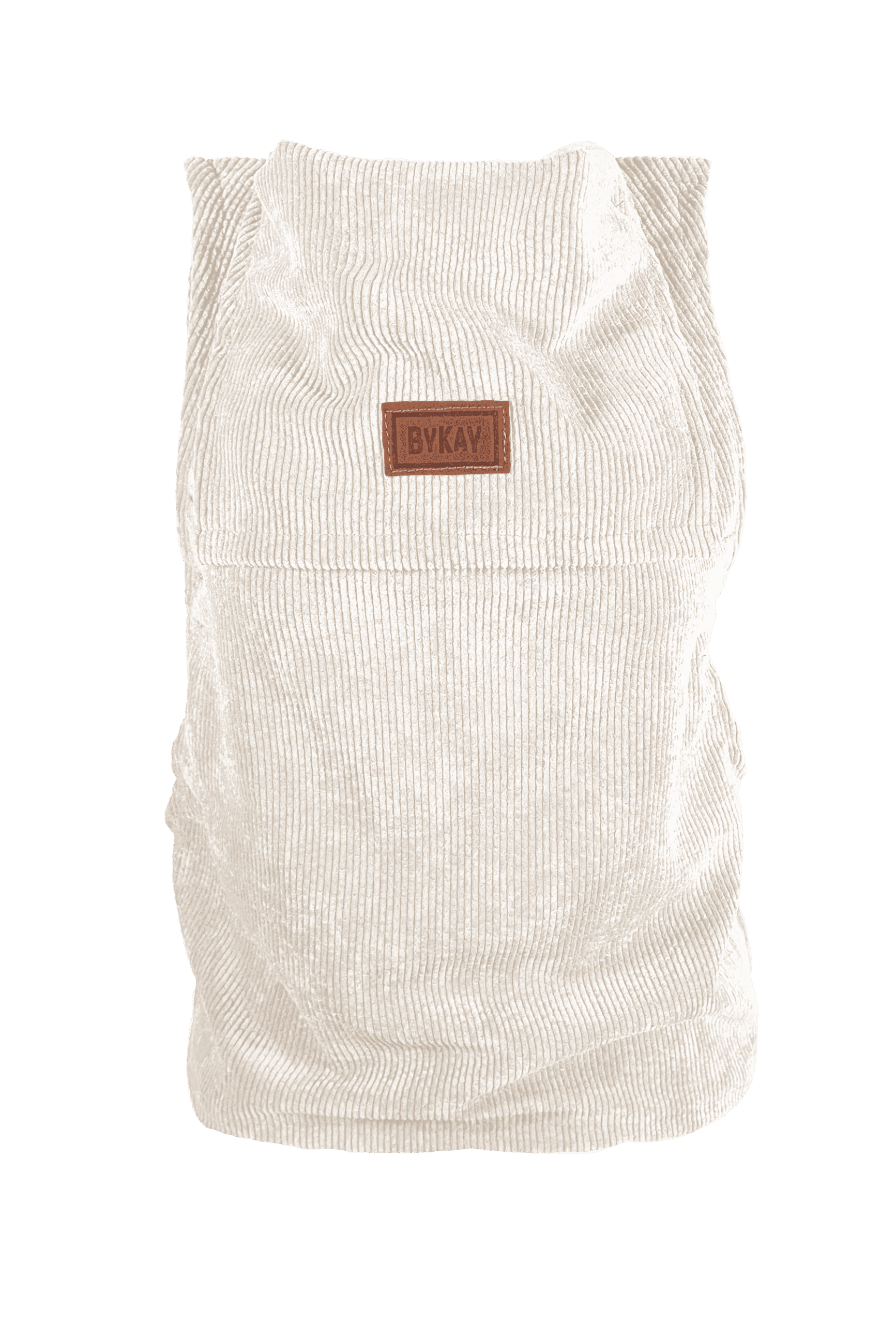 ByKay Inlay Ribbed Velvet Almond Sand